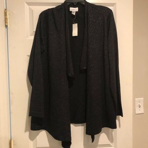 Black sparkly cardigan